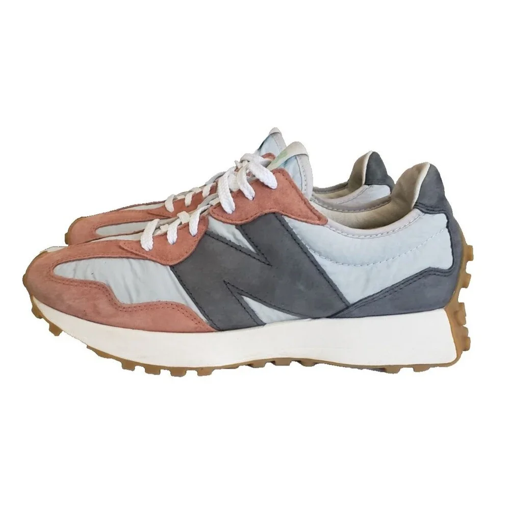 New Balance MS327JC1 Rust Brown Running Shoes Men's Size 9